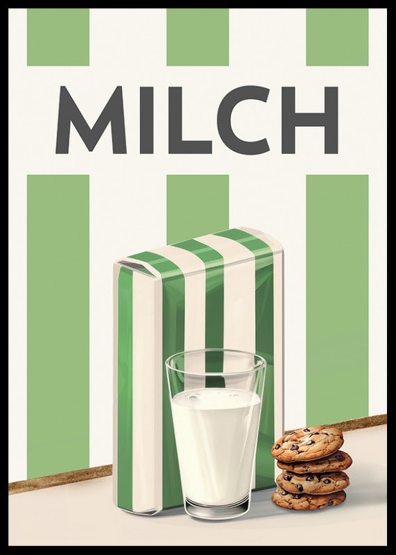 Milch Grün Poster-12