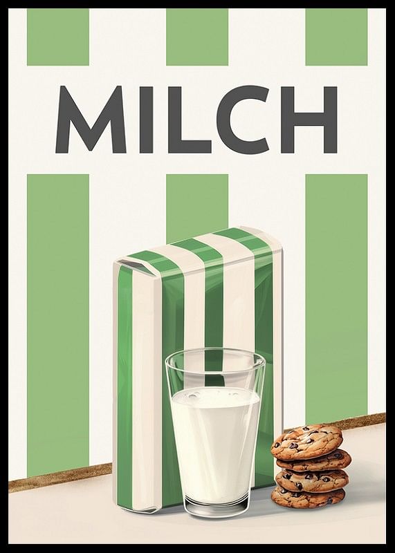 Milch Grün Poster-12