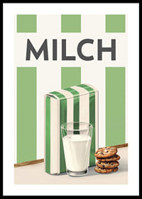 Milch Grün Poster-0
