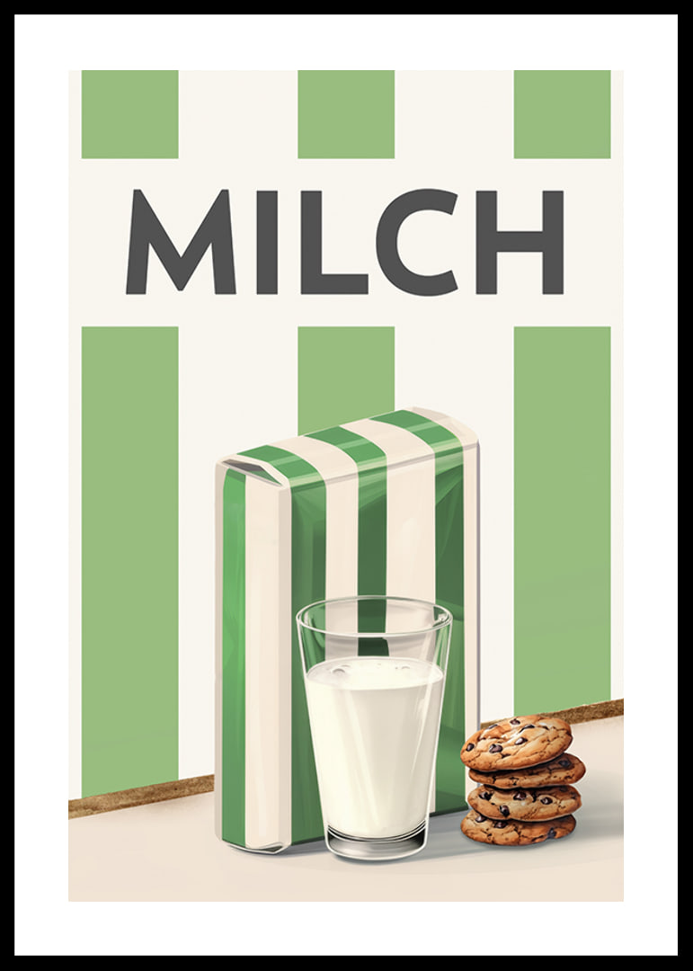 Milch Grün Poster-12