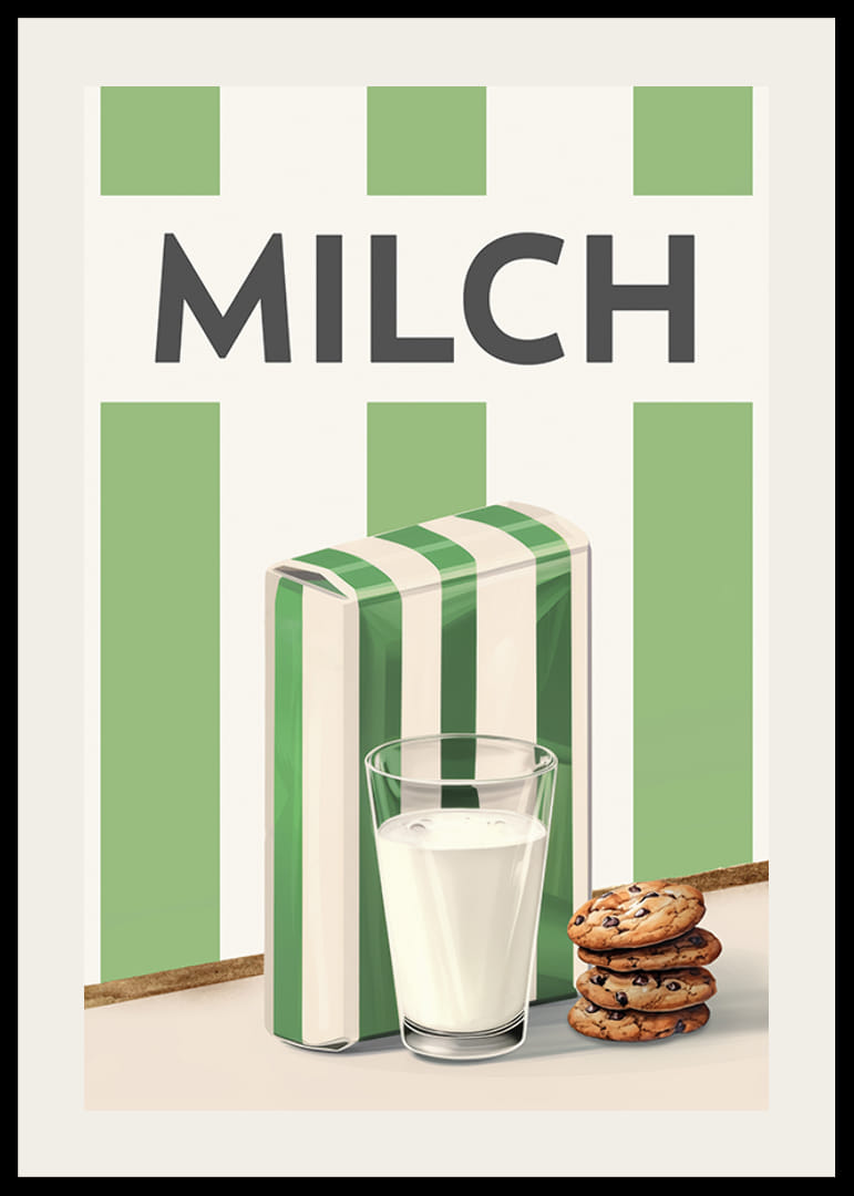 Milch Grün Poster-12