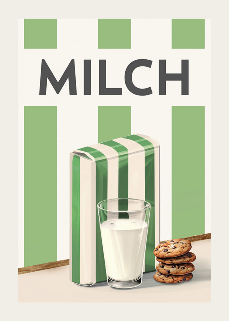 Milch Grün Poster-12