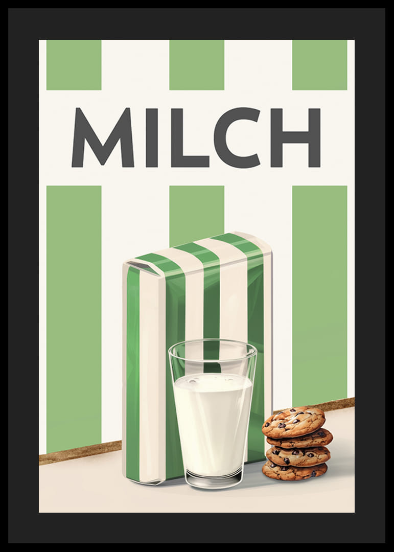 Milch Grün Poster-12