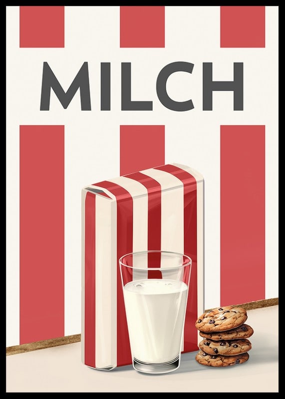 Milch Rot Poster-12