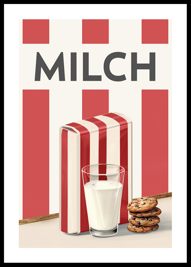 Milch Rot Poster-12