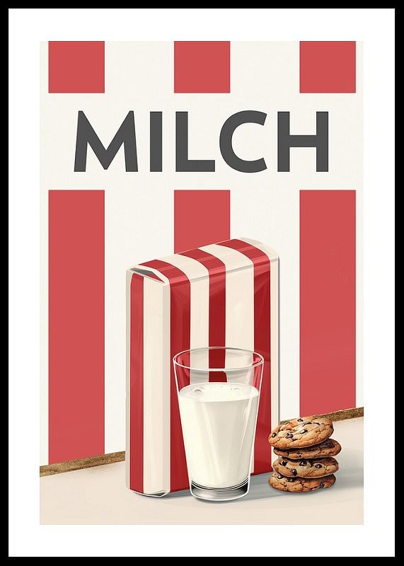 Milch Rot Poster-12