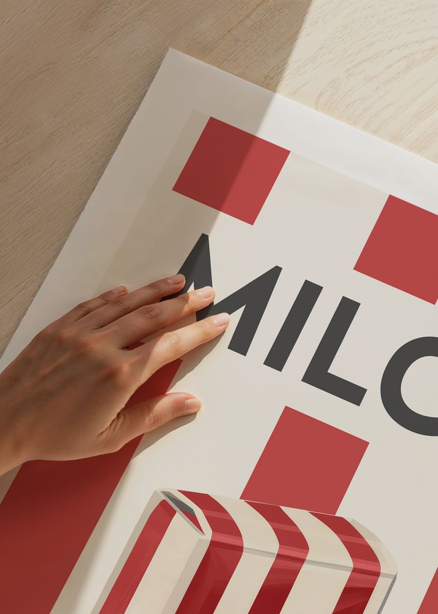 Milch Rot Poster-12