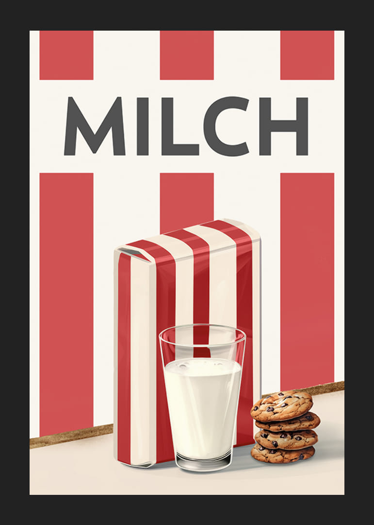 Milch Rot Poster-12