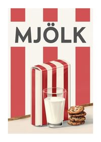 Mjölk Röd Poster-1