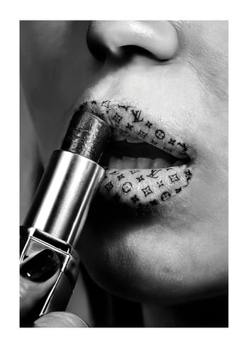 Poster LV Branded Lips