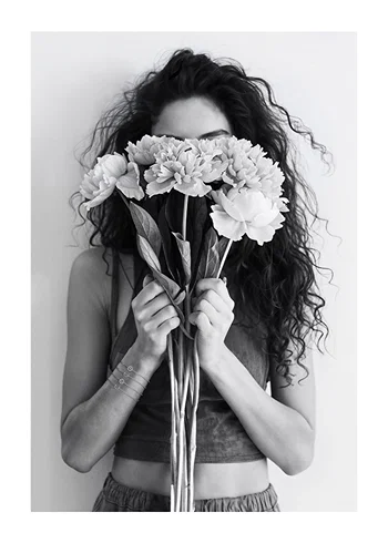 Poster Whispers in Bloom Coco Chanel