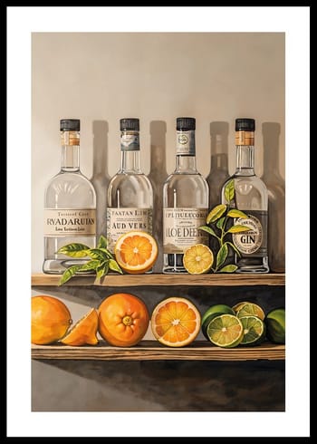 Plakat Gin Collection