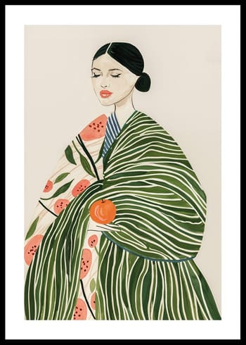 Poster Graceful In Green