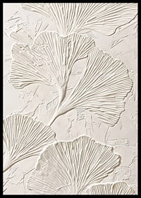 Poster with botanical texture-6