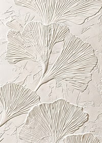 Poster with botanical texture-7