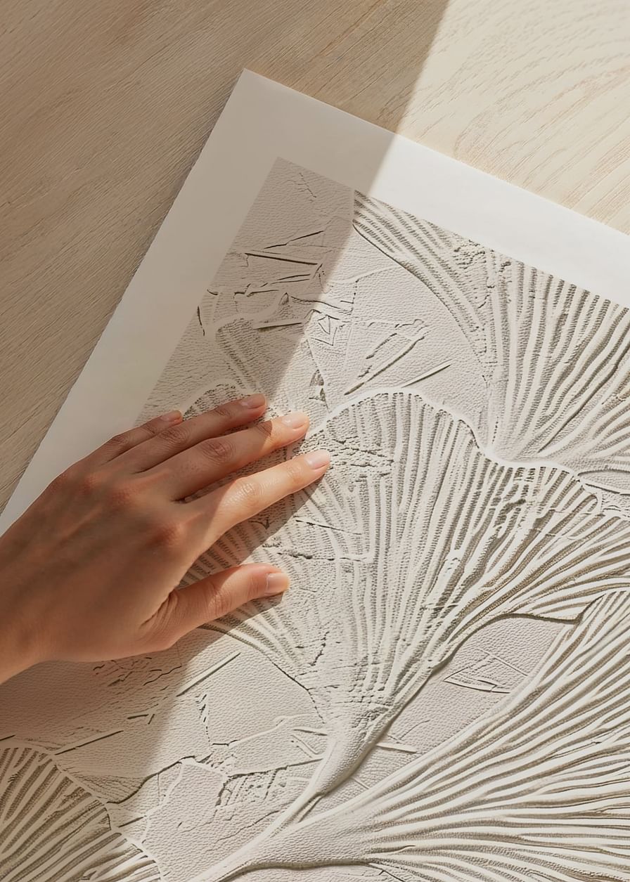 Poster met botanische textuur-12