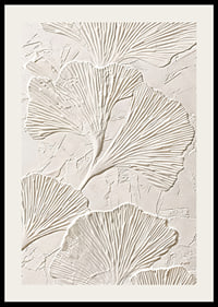 Poster with botanical texture-2