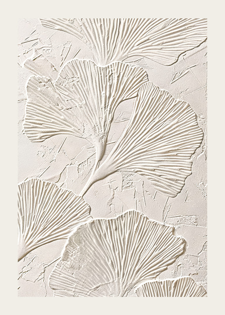 Poster med botanisk textur-12