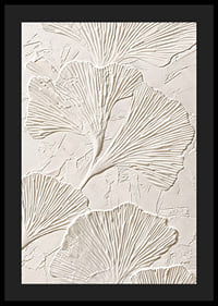 Poster with botanical texture-4