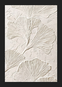 Poster with botanical texture-5