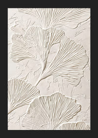 Poster med botanisk textur-5