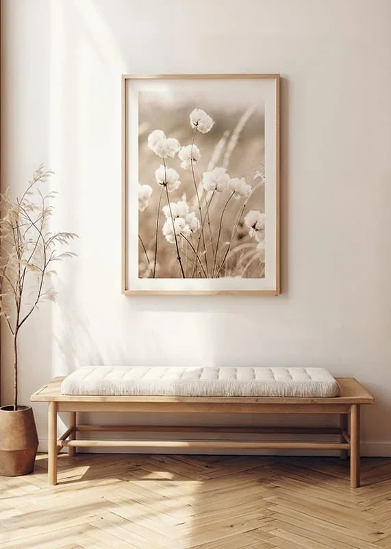 Poster Cotton Field No1 crossfade