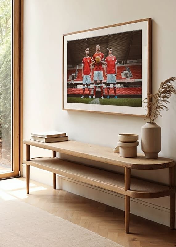 Poster Kalmar FF Jubileumströja No09 crossfade