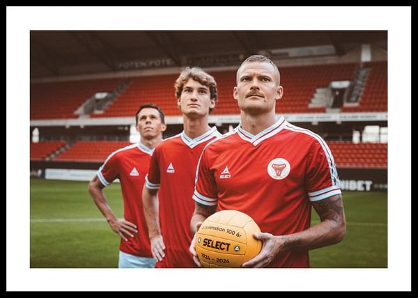 Poster Kalmar FF Jubileumströja No08