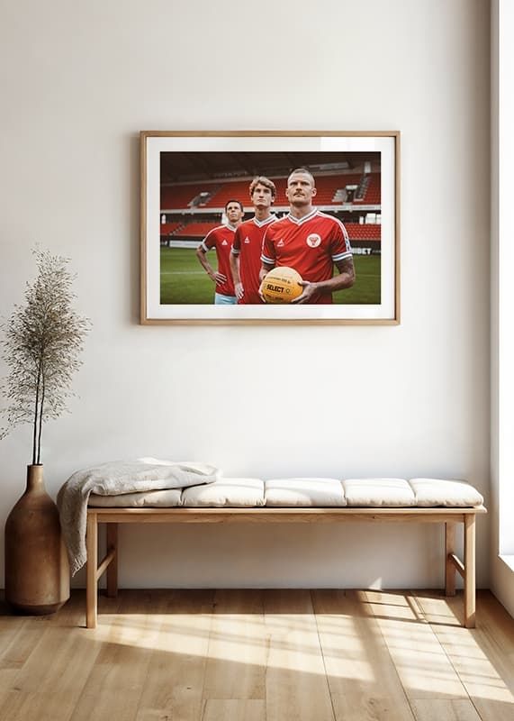 Poster Kalmar FF Jubileumströja No08 crossfade