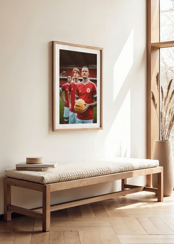 Poster Kalmar FF Jubileumströja No07 crossfade