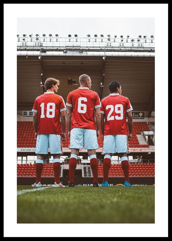 Poster Kalmar FF Jubileumströja No06