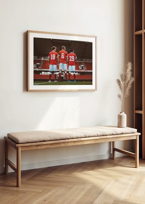 Poster Kalmar FF Jubileumströja No05 crossfade