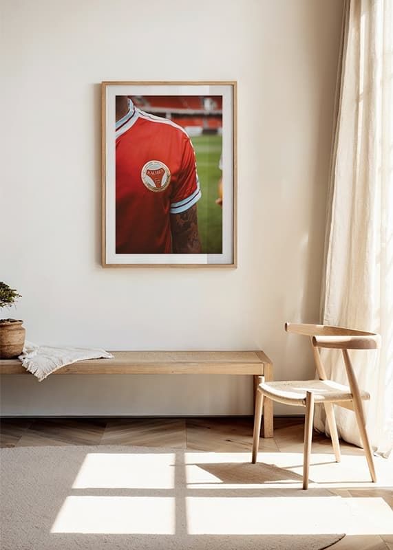 Poster Kalmar FF Jubileumströja No03 crossfade