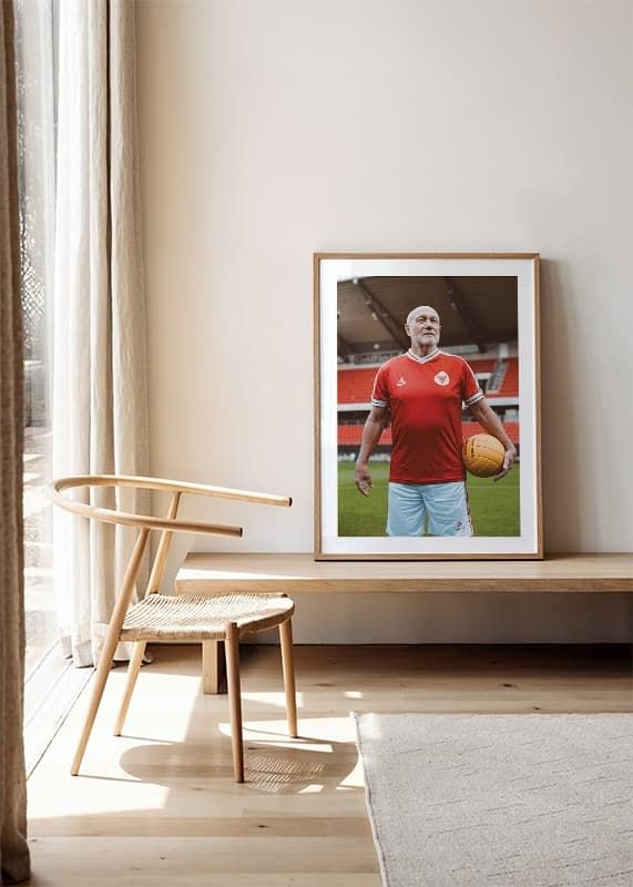 Poster Kalmar FF Jubileumströja No02 crossfade