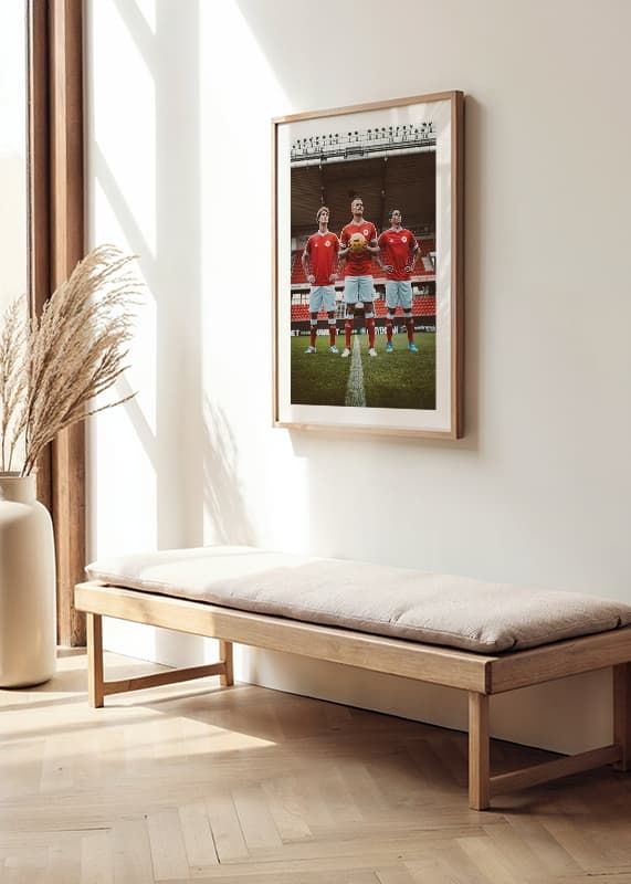 Poster Kalmar FF Jubileumströja No01 crossfade