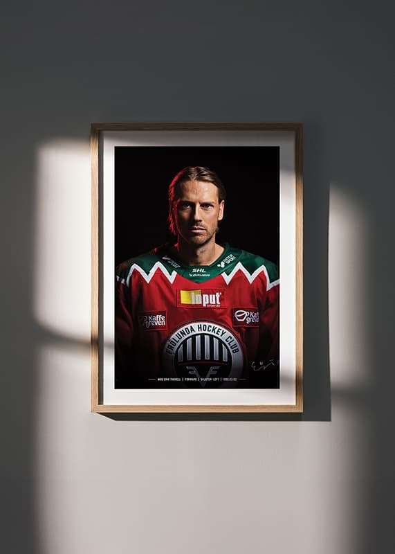 Poster Erik Thorell #86 Frölunda HC 2024/2025 crossfade