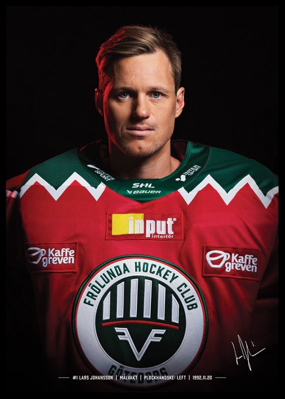 Lars Johansson #1 Frölunda HC 2024/2025-12