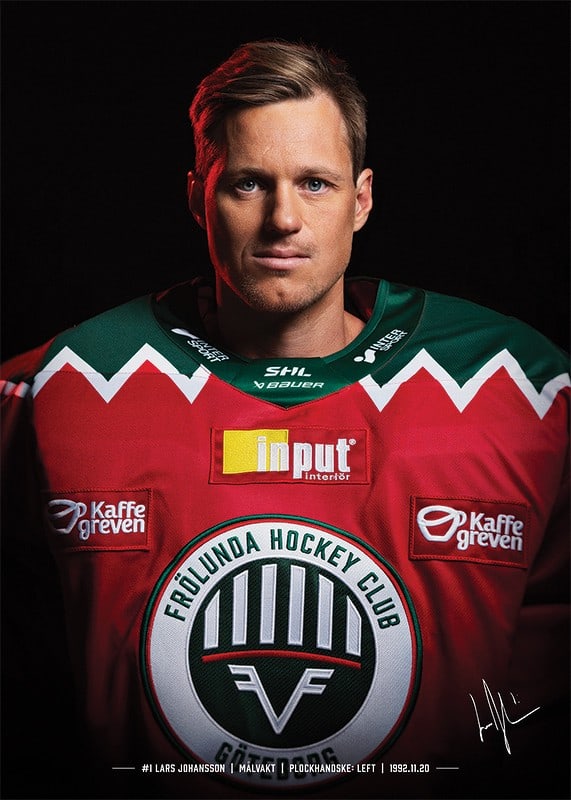Lars Johansson #1 Frölunda HC 2024/2025-12