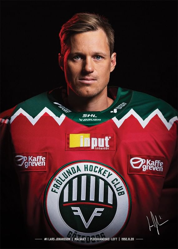 Lars Johansson #1 Frölunda HC 2024/2025-12
