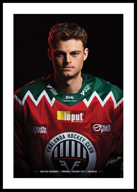 Filip Cederqvist #92 Frölunda HC 2024/2025-12