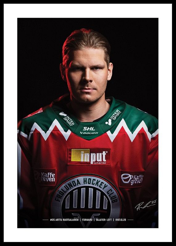 Arttu Ruotsalainen #25 Frölunda HC 2024/2025-12