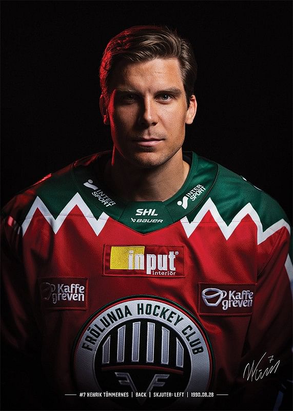 Henrik Tömmernes #7 Frölunda HC 2024/2025-12