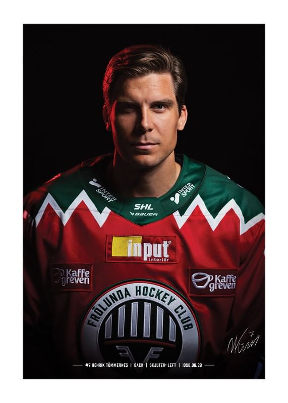 Henrik Tömmernes #7 Frölunda HC 2024/2025-12