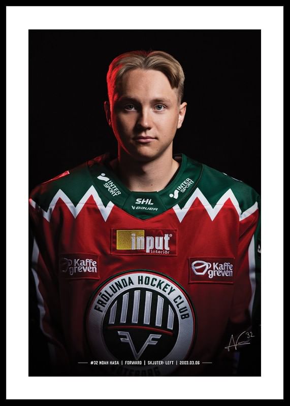 Noah Hasa #32 Frölunda HC 2024/2025-12