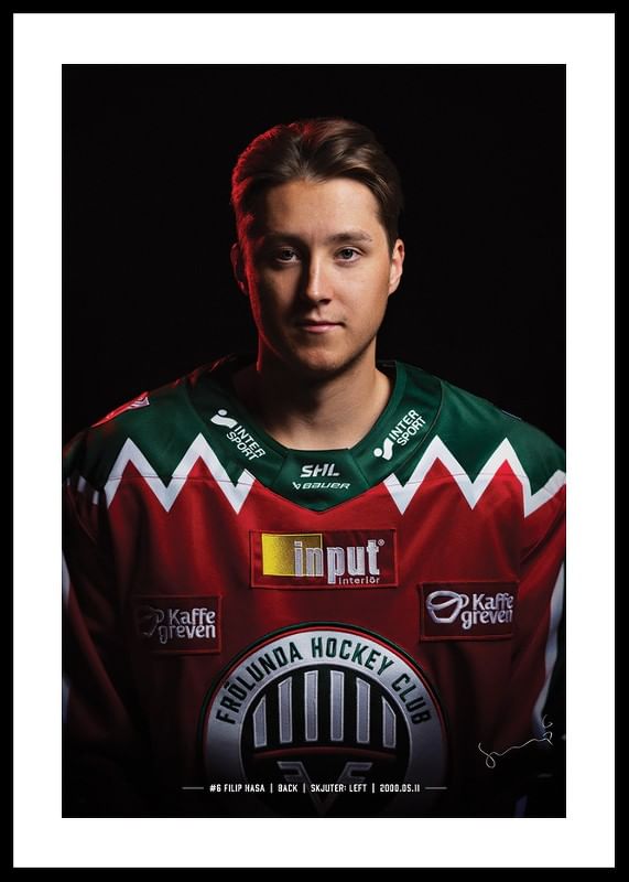 Filip Hasa #6 Frölunda HC 2024/2025-12