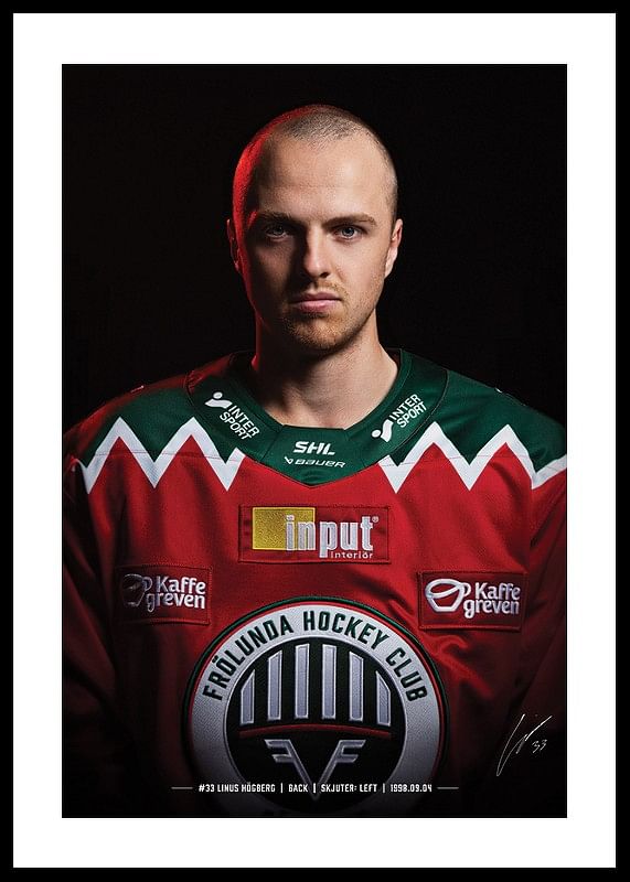Linus Högberg #33 Frölunda HC 2024/2025-12