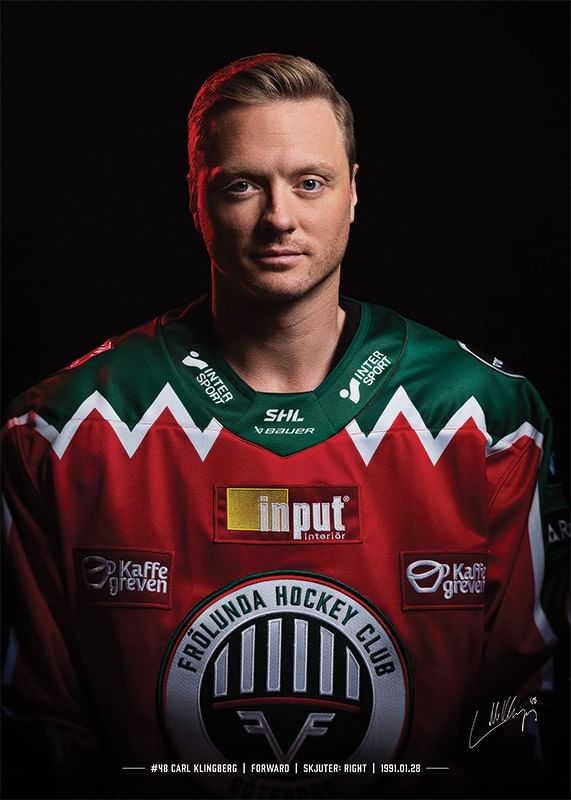 Carl Klingberg #48 Frölunda HC 2024/2025-12