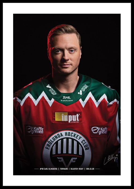 Carl Klingberg #48 Frölunda HC 2024/2025-12