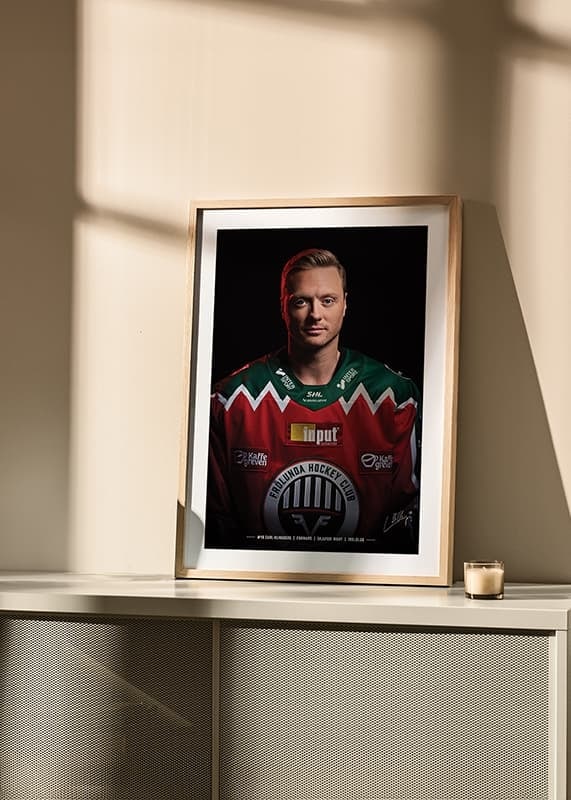 Poster Carl Klingberg #48 Frölunda HC 2024/2025 crossfade