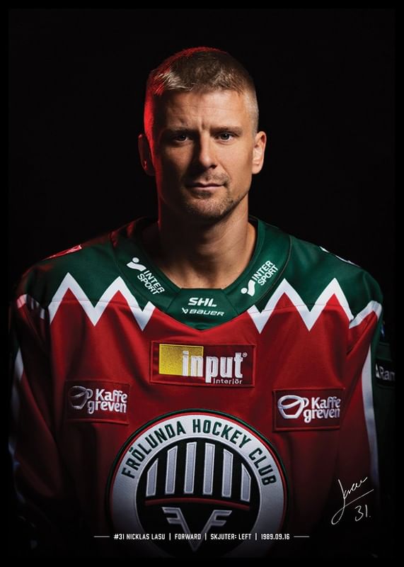 Nicklas Lasu #31 Frölunda HC 2024/2025-12